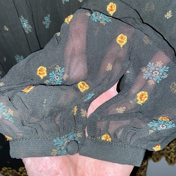 Anthropologie Akemi & Kin Embroidered Tunic Dress in med (MP), preloved - Picture 7 of 11